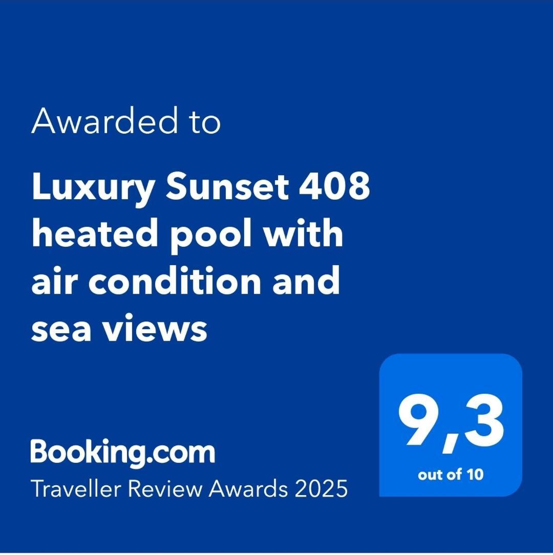 Luxury Sunset 408 Heated Pool With Air Condition And Sea Views 阿德耶 外观 照片